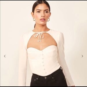 NWOT Reformation Remi Top